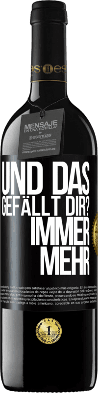 39,95 € | Rotwein RED Ausgabe MBE Reserve Und das gefällt dir? Immer mehr Schwarzes Etikett. Anpassbares Etikett Reserve 12 Monate Ernte 2015 Tempranillo