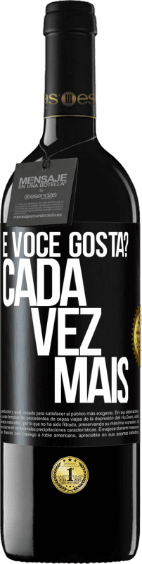 Envio grátis | Vinho tinto Edição RED MBE Reserva e você gosta? Cada vez mais Etiqueta Preta. Etiqueta personalizável Reserva 12 Meses Colheita 2014 Tempranillo