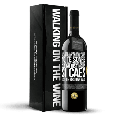 «Ella trae el Rock&Roll dentro y la poesía en los labios. No te sonríe, te lanza balas, y mueres tan bonito, que no» Edición RED MBE Reserva