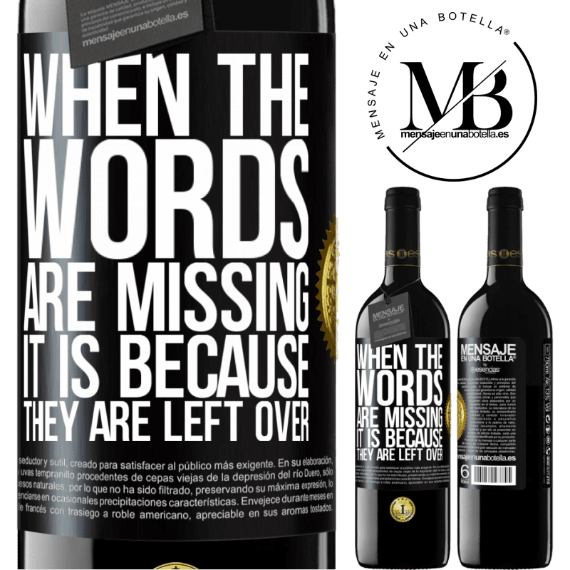 39,95 € Free Shipping | Red Wine RED Edition MBE Reserve When the words are missing, it is because they are left over Black Label. Customizable label Reserve 12 Months Harvest 2014 Tempranillo