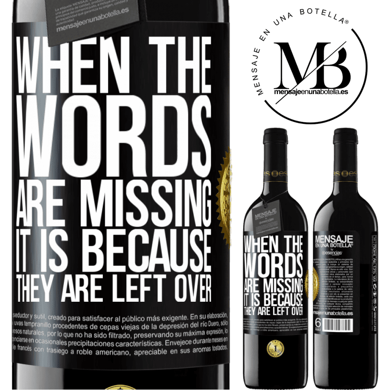 39,95 € Free Shipping | Red Wine RED Edition MBE Reserve When the words are missing, it is because they are left over Black Label. Customizable label Reserve 12 Months Harvest 2016 Tempranillo