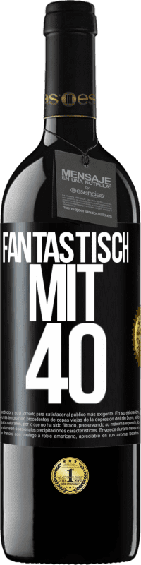 39,95 € | Rotwein RED Ausgabe MBE Reserve Fantastisch mit 40 Schwarzes Etikett. Anpassbares Etikett Reserve 12 Monate Ernte 2014 Tempranillo