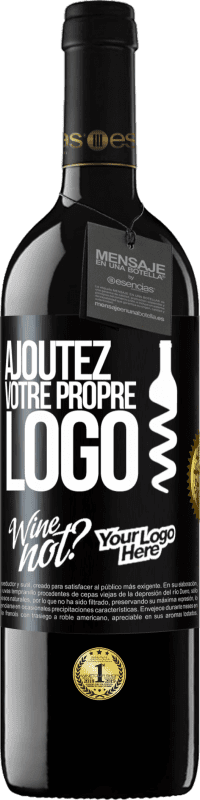 39,95 € Envoi gratuit | Vin rouge Édition RED MBE Réserve Ajoutez votre propre logo Étiquette Noire. Étiquette personnalisable Réserve 12 Mois Récolte 2016 Tempranillo