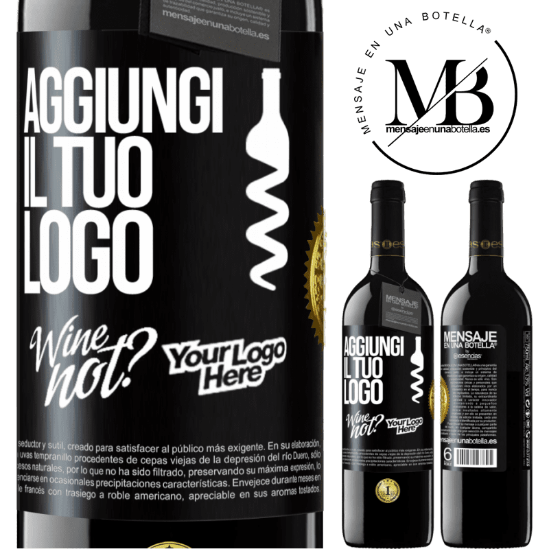 39,95 € Spedizione Gratuita | Vino rosso Edizione RED MBE Riserva Aggiungi il tuo logo Etichetta Nera. Etichetta personalizzabile Riserva 12 Mesi Raccogliere 2015 Tempranillo