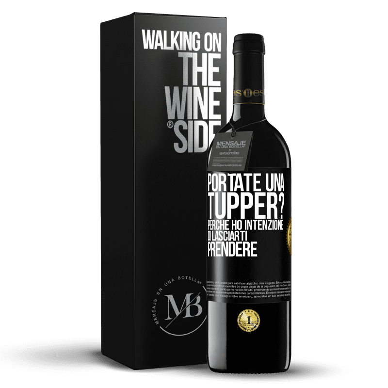 39,95 € Spedizione Gratuita | Vino rosso Edizione RED MBE Riserva Portate una tupper? Perché ho intenzione di lasciarti prendere Etichetta Nera. Etichetta personalizzabile Riserva 12 Mesi Raccogliere 2014 Tempranillo