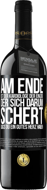«Am Ende ist der Kardiologe der einzige, der sich darum schert, dass Du ein gutes Herz haben» RED Ausgabe MBE Reserve