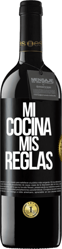 «Mi cocina, mis reglas» Edición RED MBE Reserva