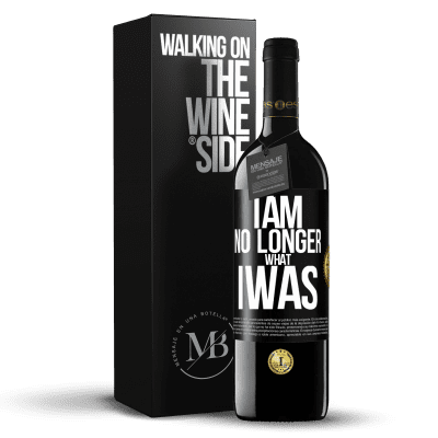 «I am no longer what I was» RED Edition MBE Reserve