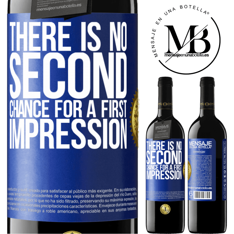 39,95 € Free Shipping | Red Wine RED Edition MBE Reserve There is no second chance for a first impression Blue Label. Customizable label Reserve 12 Months Harvest 2015 Tempranillo