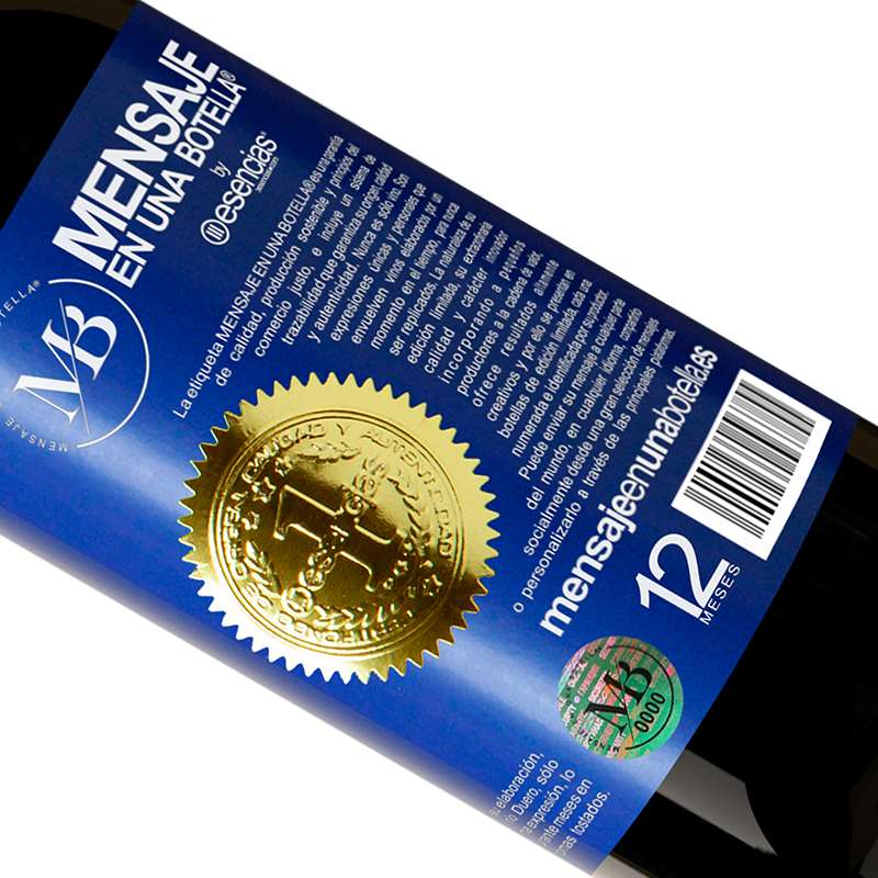 Limited Edition. «99% passion, 1% wine» RED Edition Crianza 6 Months