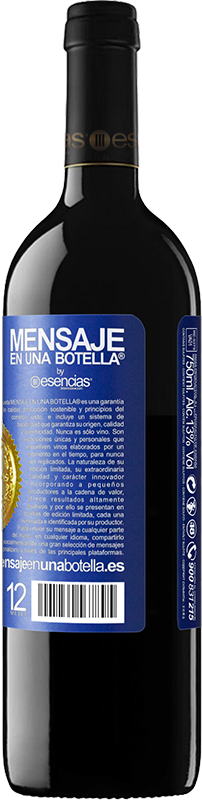 «99% passion, 1% wine» Edição RED MBE Reserva