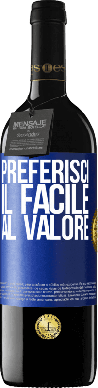 39,95 € Spedizione Gratuita | Vino rosso Edizione RED MBE Riserva Preferisci il facile al valore Etichetta Blu. Etichetta personalizzabile Riserva 12 Mesi Raccogliere 2015 Tempranillo