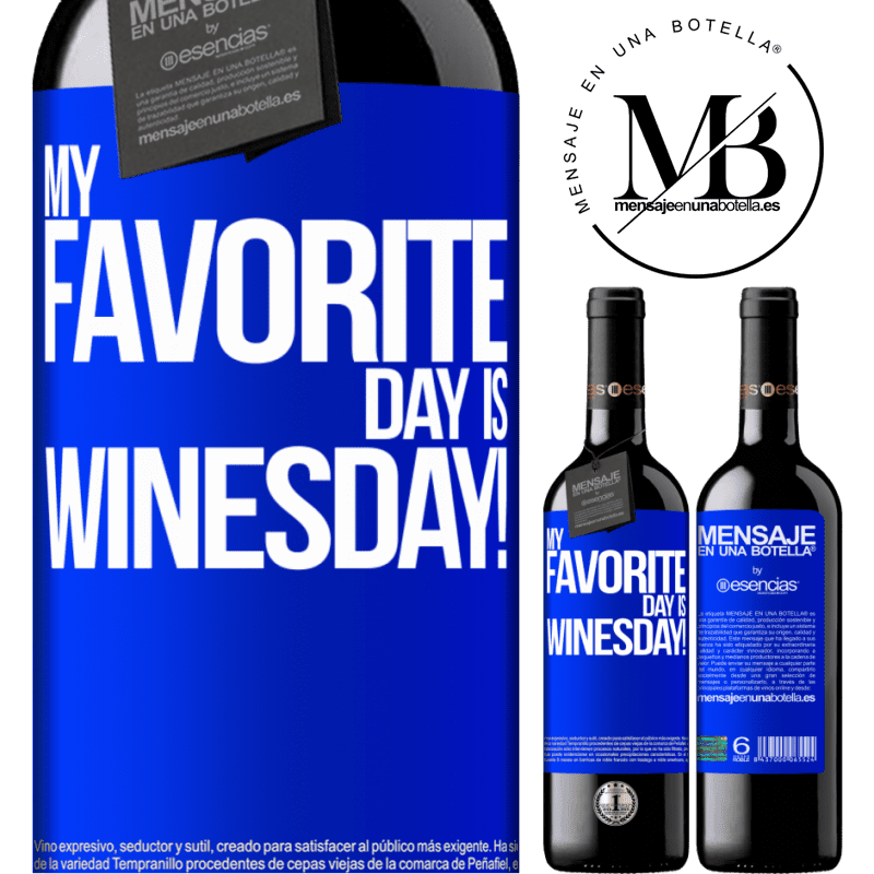 «My favorite day is winesday!» RED版 MBE 预订
