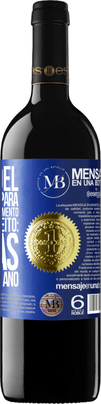 «Papai Noel tem a chave para manter um relacionamento familiar perfeito: visitas uma vez por ano» Edição RED MBE Reserva