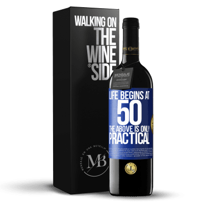 «Life begins at 50, the above is only practical» RED Edition MBE Reserve