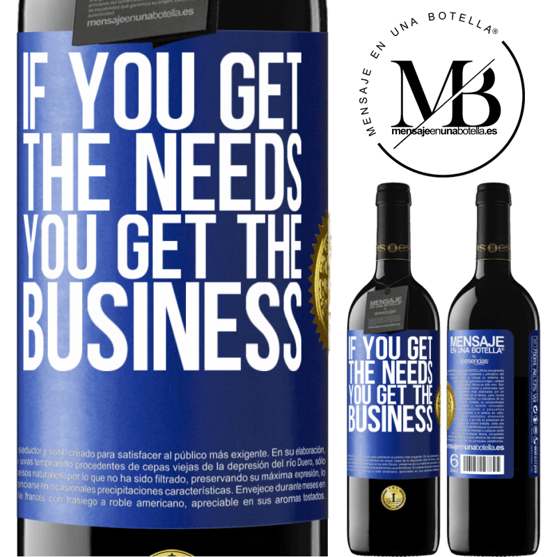 39,95 € Free Shipping | Red Wine RED Edition MBE Reserve If you get the needs, you get the business Blue Label. Customizable label Reserve 12 Months Harvest 2014 Tempranillo