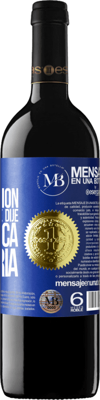 «Eres la excepción a todo eso que dije que nunca haría» Edición RED MBE Reserva