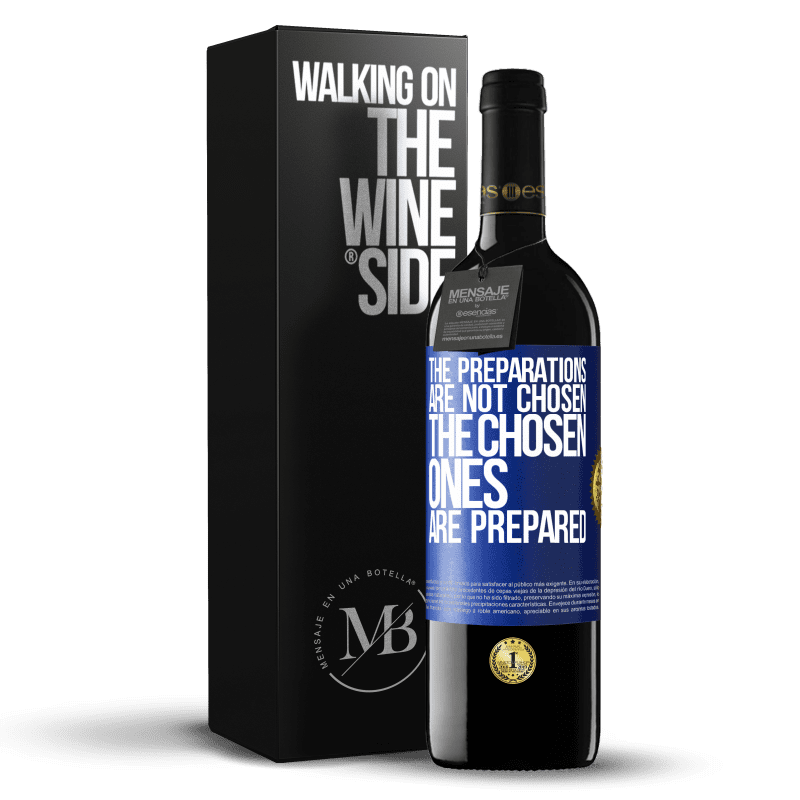 39,95 € Free Shipping | Red Wine RED Edition MBE Reserve The preparations are not chosen, the chosen ones are prepared Blue Label. Customizable label Reserve 12 Months Harvest 2014 Tempranillo