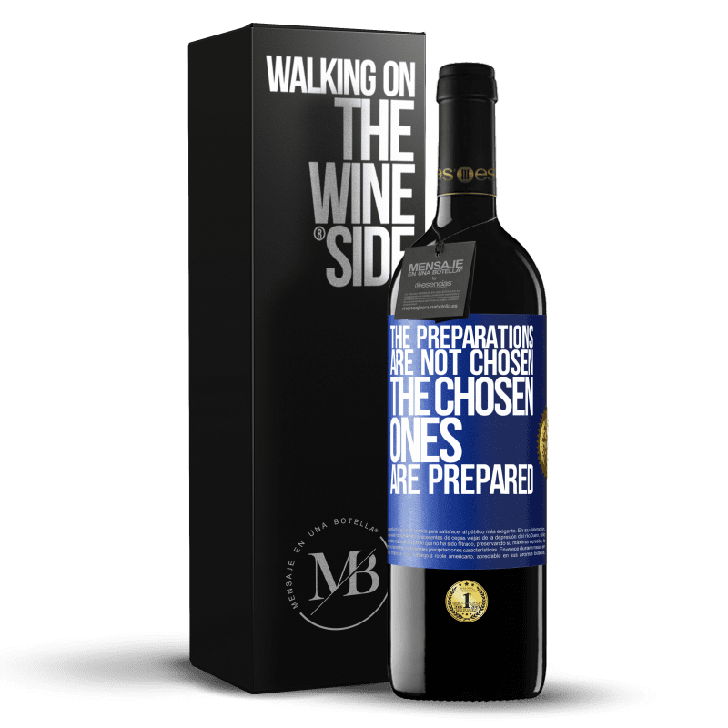 39,95 € Free Shipping | Red Wine RED Edition MBE Reserve The preparations are not chosen, the chosen ones are prepared Blue Label. Customizable label Reserve 12 Months Harvest 2016 Tempranillo