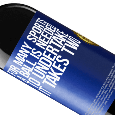 Unique & Personal Expressions. «For many sports a ball is needed. To undertake, it takes two» RED Edition MBE Reserve