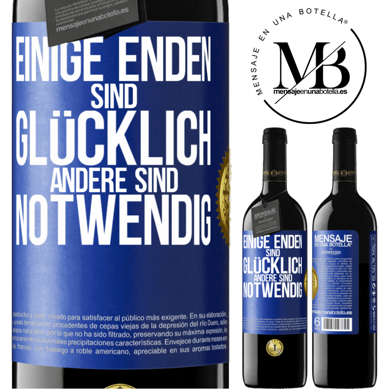 39,95 € Kostenloser Versand | Rotwein RED Ausgabe MBE Reserve Einige Enden sind. glücklich Andere sind notwendig Blaue Markierung. Anpassbares Etikett Reserve 12 Monate Ernte 2015 Tempranillo