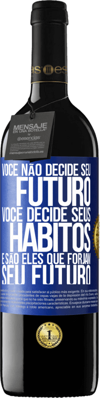 «Você não decide seu futuro. Você decide seus hábitos, e são eles que forjam seu futuro» Edição RED MBE Reserva