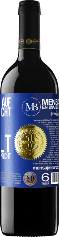 «Pass auf sie auf. Du weißt nicht, wie sie lächelt, wenn sie von dir spricht» RED Ausgabe MBE Reserve