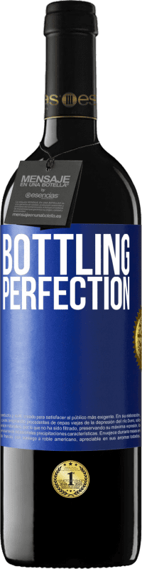 39,95 € Бесплатная доставка | Красное вино Издание RED MBE Бронировать Bottling perfection Синяя метка. Настраиваемая этикетка Бронировать 12 Месяцы Урожай 2016 Tempranillo