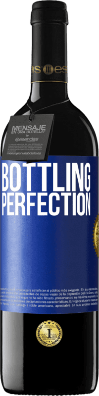 39,95 € | Vino Tinto Edición RED MBE Reserva Bottling perfection Etiqueta Azul. Etiqueta personalizable Reserva 12 Meses Cosecha 2014 Tempranillo