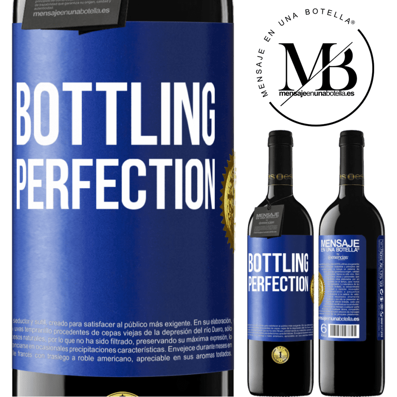 39,95 € Envio grátis | Vinho tinto Edição RED MBE Reserva Bottling perfection Etiqueta Azul. Etiqueta personalizável Reserva 12 Meses Colheita 2015 Tempranillo