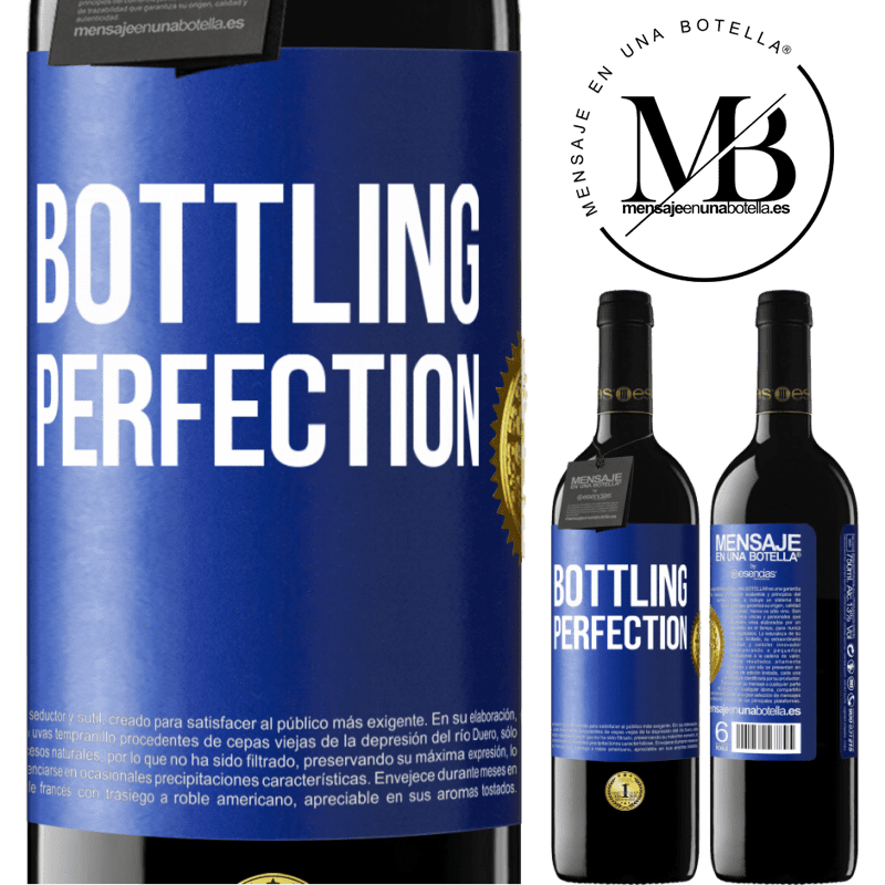 39,95 € Envio grátis | Vinho tinto Edição RED MBE Reserva Bottling perfection Etiqueta Azul. Etiqueta personalizável Reserva 12 Meses Colheita 2016 Tempranillo