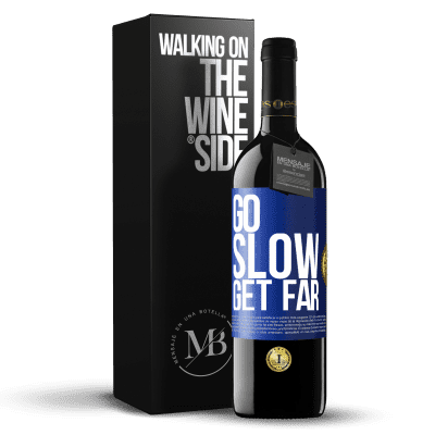 «Go slow. Get far» RED Edition MBE Reserve