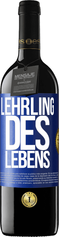 39,95 € | Rotwein RED Ausgabe MBE Reserve Lehrling des Lebens Blaue Markierung. Anpassbares Etikett Reserve 12 Monate Ernte 2014 Tempranillo