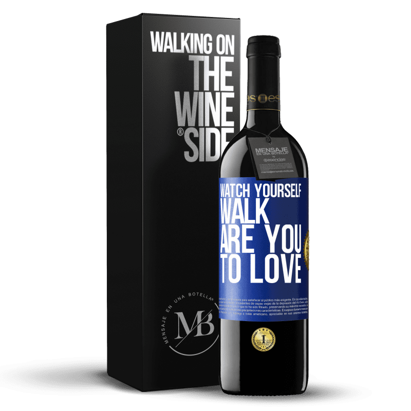 39,95 € Free Shipping | Red Wine RED Edition MBE Reserve Watch yourself walk. Are you to love Blue Label. Customizable label Reserve 12 Months Harvest 2014 Tempranillo