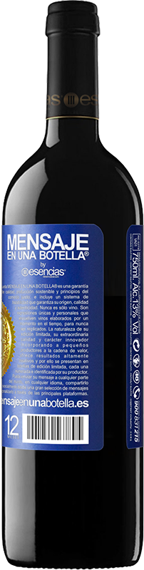 «To any person of any SEX with each glass of this wine we give a lid for FREE» RED Edition Crianza 6 Months