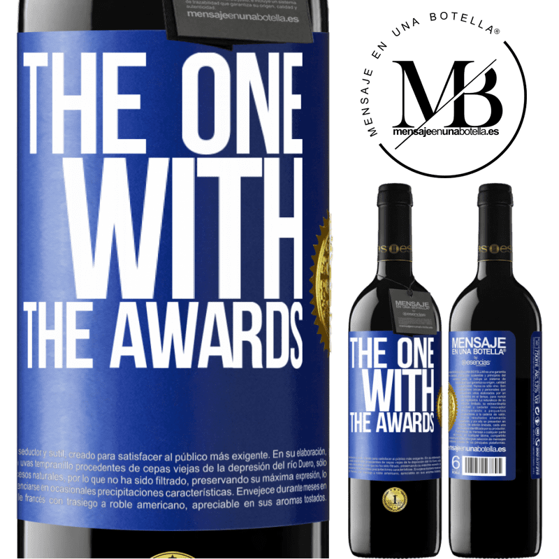 24,95 € Free Shipping | Red Wine RED Edition Crianza 6 Months The one with the awards Blue Label. Customizable label Aging in oak barrels 6 Months Harvest 2019 Tempranillo