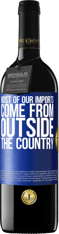 «Большая часть нашего импорта поступает из-за пределов страны» Издание RED MBE Бронировать