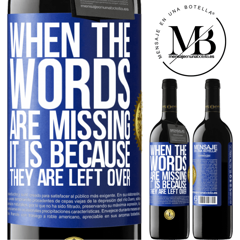 39,95 € Free Shipping | Red Wine RED Edition MBE Reserve When the words are missing, it is because they are left over Blue Label. Customizable label Reserve 12 Months Harvest 2014 Tempranillo