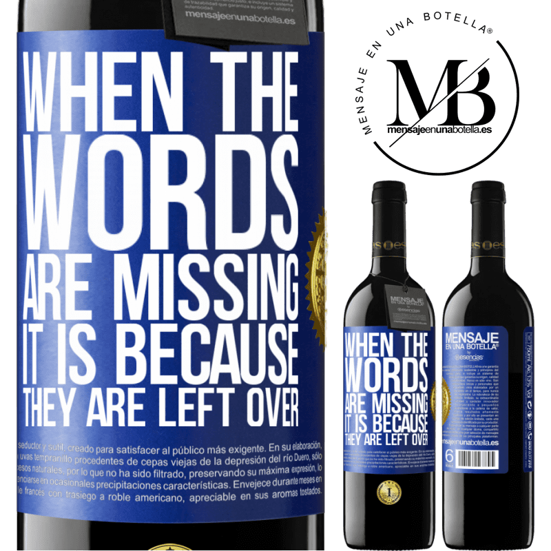 39,95 € Free Shipping | Red Wine RED Edition MBE Reserve When the words are missing, it is because they are left over Blue Label. Customizable label Reserve 12 Months Harvest 2016 Tempranillo