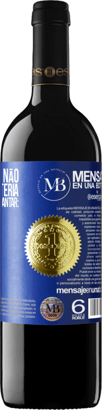 «Os quilos que não pegamos na loteria, vamos pegá-los no jantar: Feliz Natal» Edição RED MBE Reserva