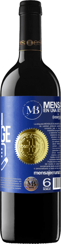 «Write your own message» RED Edition Crianza 6 Months