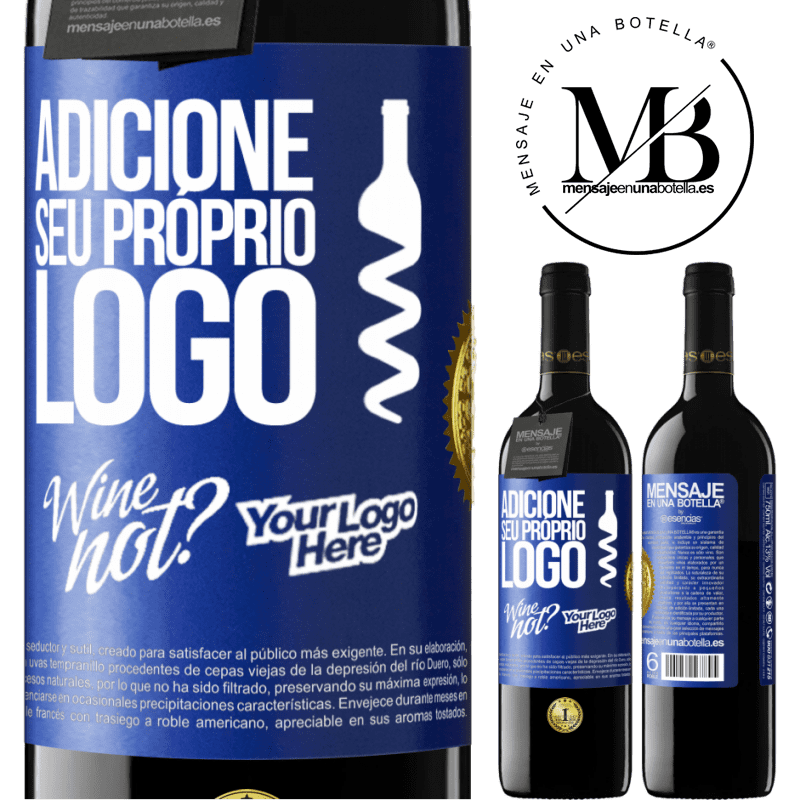 39,95 € Envio grátis | Vinho tinto Edição RED MBE Reserva Adicione seu próprio logo Etiqueta Azul. Etiqueta personalizável Reserva 12 Meses Colheita 2015 Tempranillo