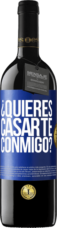 «¿Quieres casarte conmigo?» Edición RED MBE Reserva