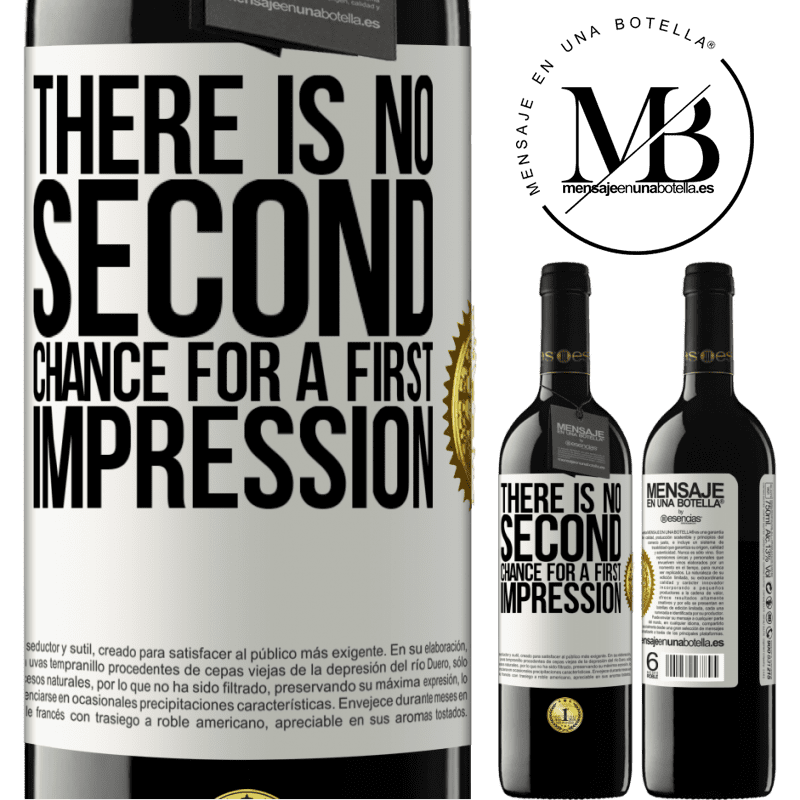 39,95 € Free Shipping | Red Wine RED Edition MBE Reserve There is no second chance for a first impression White Label. Customizable label Reserve 12 Months Harvest 2014 Tempranillo