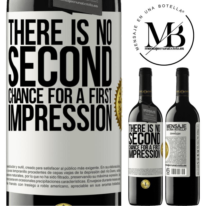 39,95 € Free Shipping | Red Wine RED Edition MBE Reserve There is no second chance for a first impression White Label. Customizable label Reserve 12 Months Harvest 2015 Tempranillo