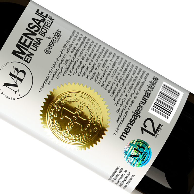 Edizione Limitata. «99% passion, 1% wine» Edizione RED MBE Riserva