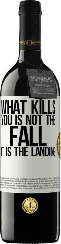 «То, что убивает, это не падение, это посадка» Издание RED MBE Бронировать