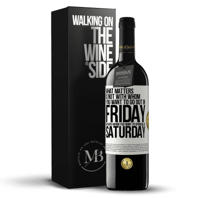 «What matters is not with whom you want to go out on Friday, but with whom you want to spend all of Saturday» RED Edition MBE Reserve