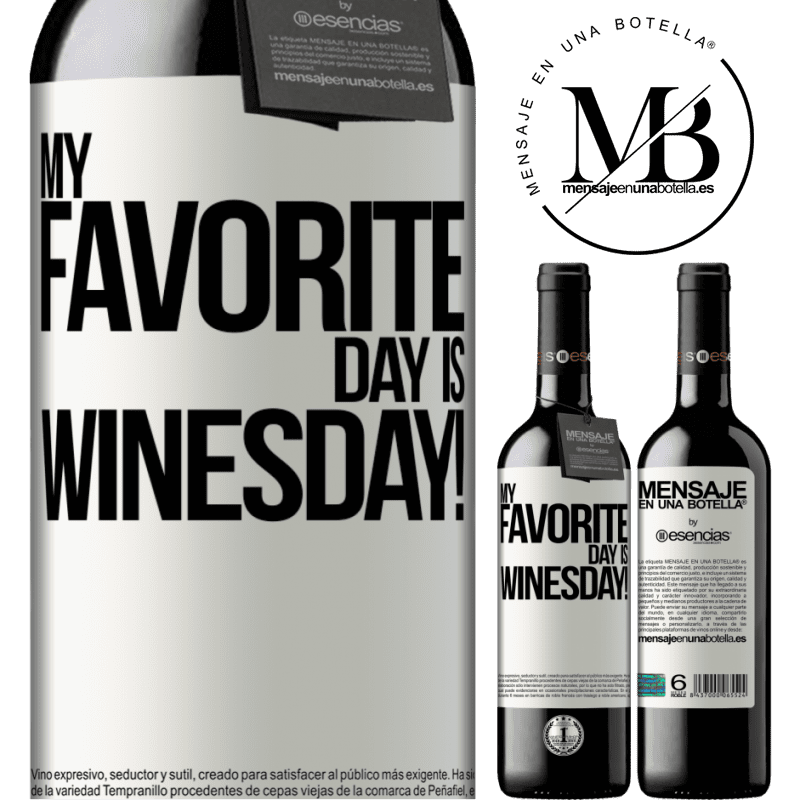 «My favorite day is winesday!» RED版 MBE 预订