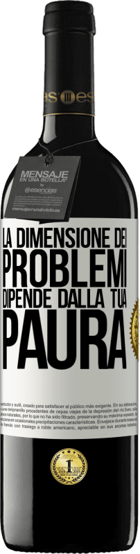 «La dimensione dei problemi dipende dalla tua paura» Edizione RED MBE Riserva